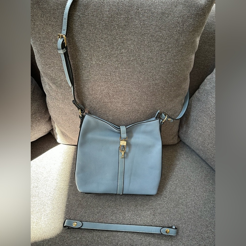 Simply Noelle Light Blue Crossbody Bag